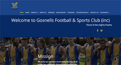 Desktop Screenshot of gosnellshawks.com.au